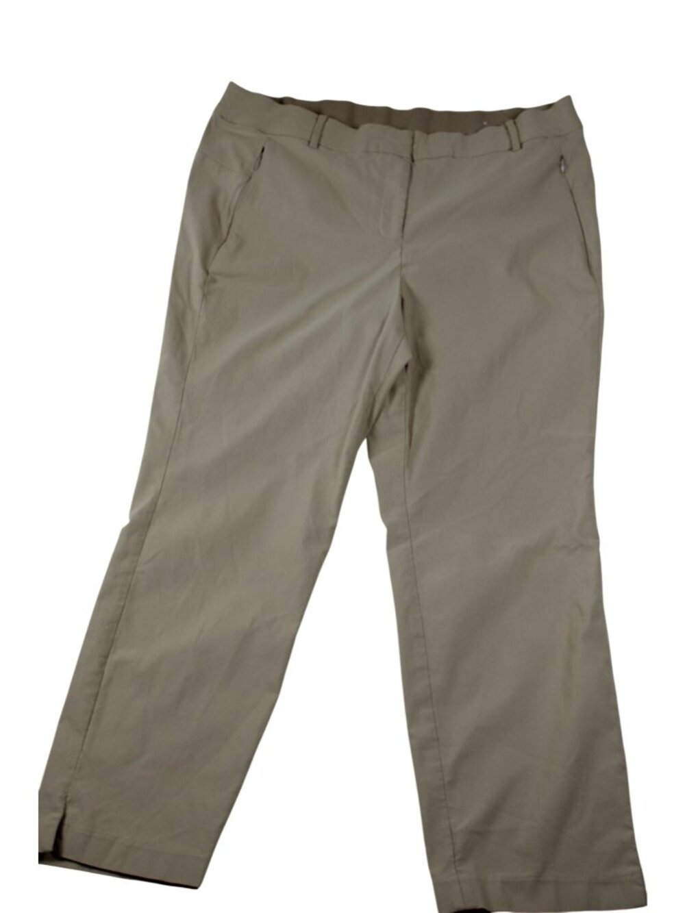 Lane Bryant Womens Beige Wide-Leg Pants Size 20